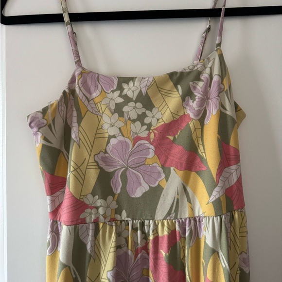 SO Floral Dress with Pink and Yellow Hues - Picture 3 of 5